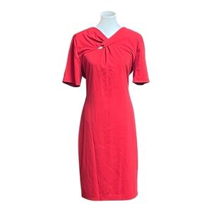 Badgely Mischka Red Dress